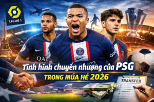 Tình hình chuyển nhượng của PSG trong mùa hè 2026 tại Ligue 1 với các ngôi sao Paris Saint-Germain và sân Parc des Princes